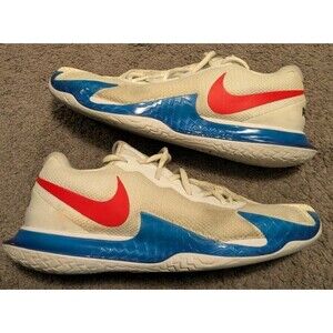Nike Court Air Zoom Vapor Cage 4 Rafa White Binary Blue Rafael Nadal DD1579-113